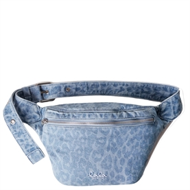 Lala Berlin Becca Bæltetaske, Washed Blue Leo 